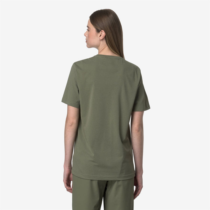 SERIL TRAVEL - T-ShirtsTop - T-Shirt - UNISEX - GREEN LICHEN