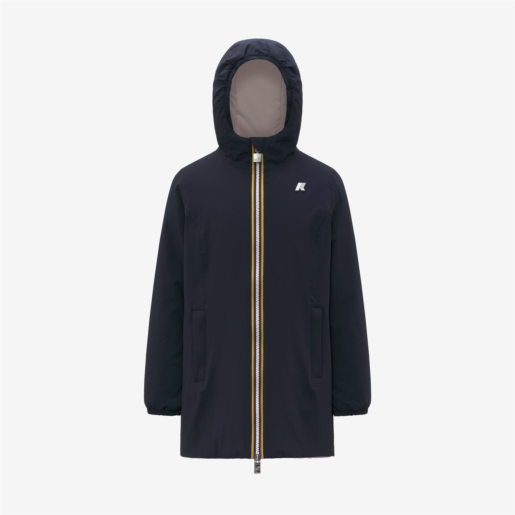 Jackets_GIRL_P. DENISE ST WARM DOUBLE_Mid_Blue Depth - Rose Hushed - Commercial 1