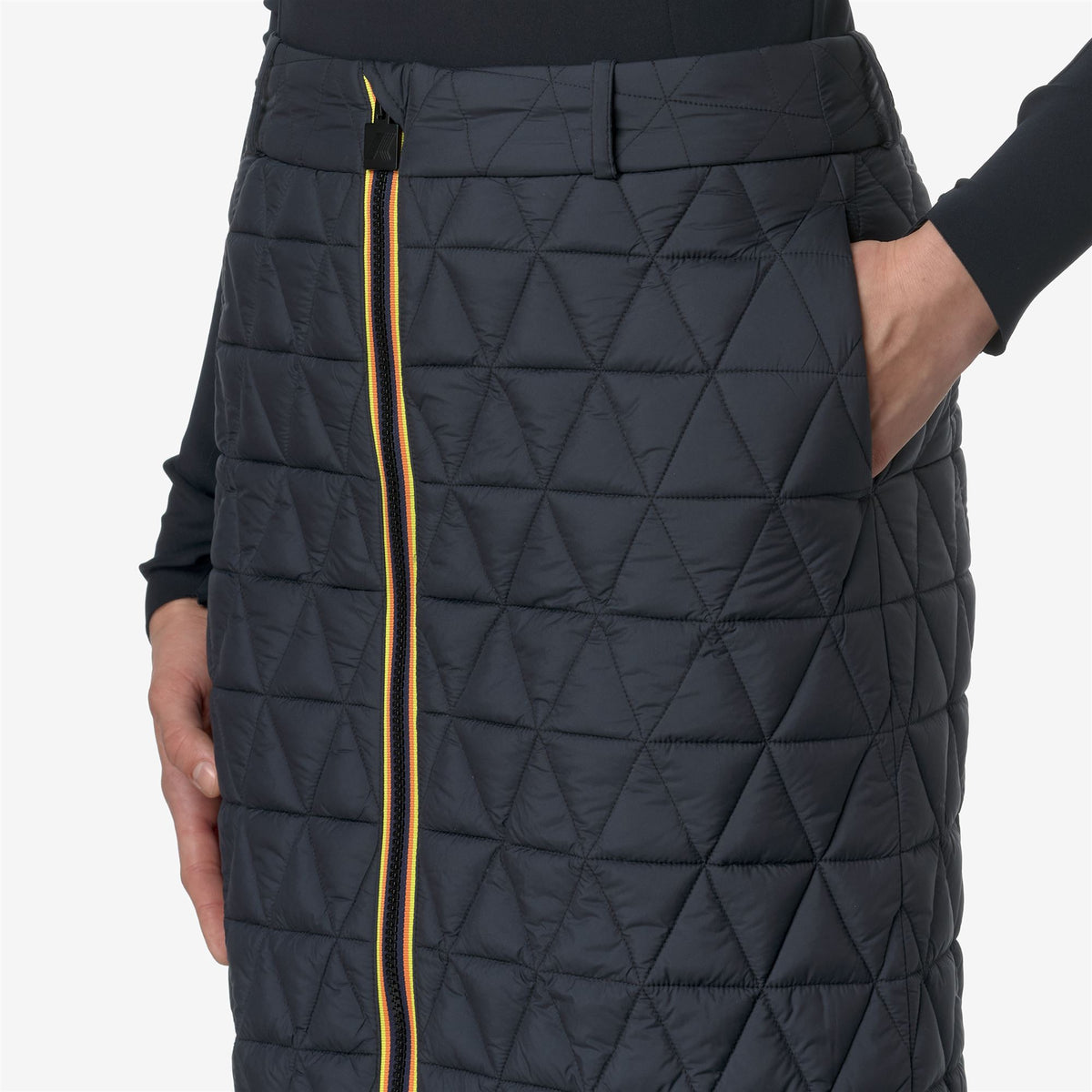 Skirts_WOMAN_MARALIE TECH THERMO LIGHT_Long_Black Ash - Commercial 7