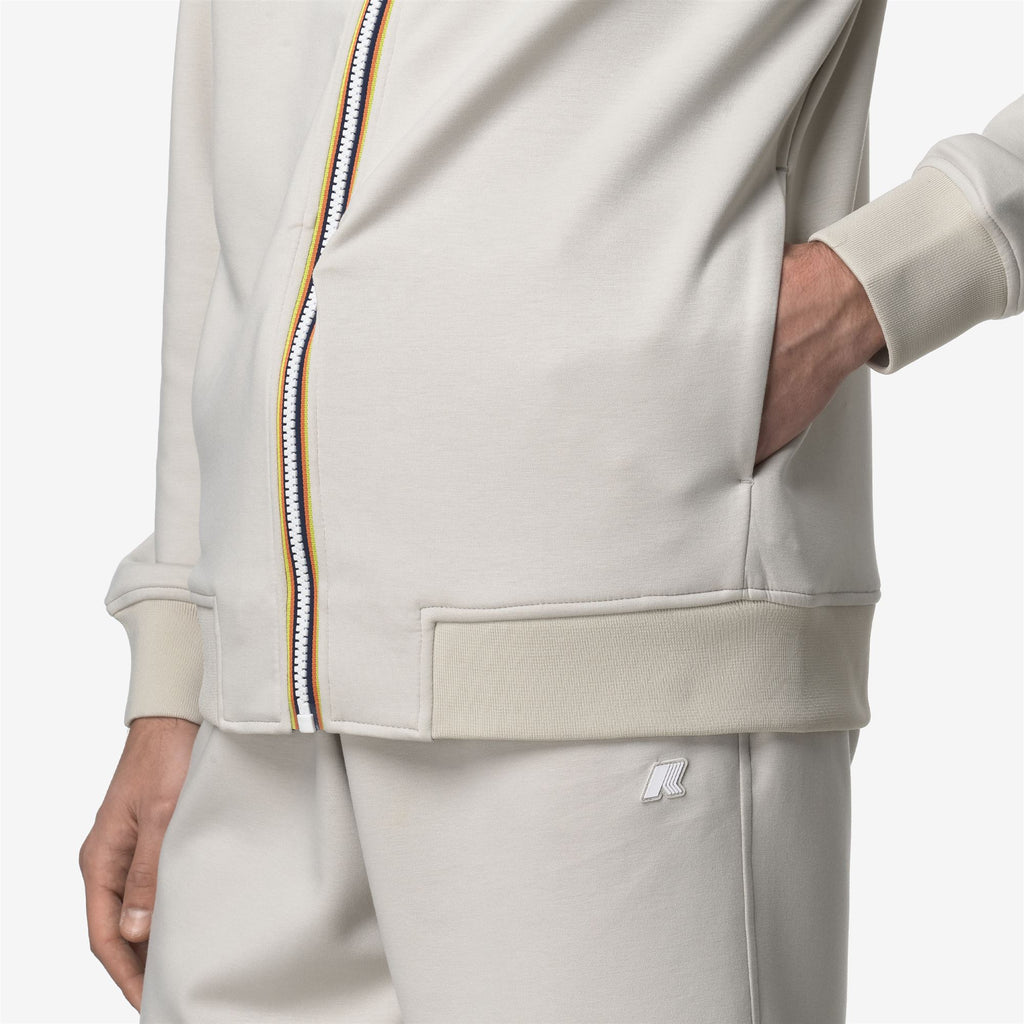 Fleece_MAN_RAINER LIGHT SPACER_Jacket_BEIGE LT - Commercial 7