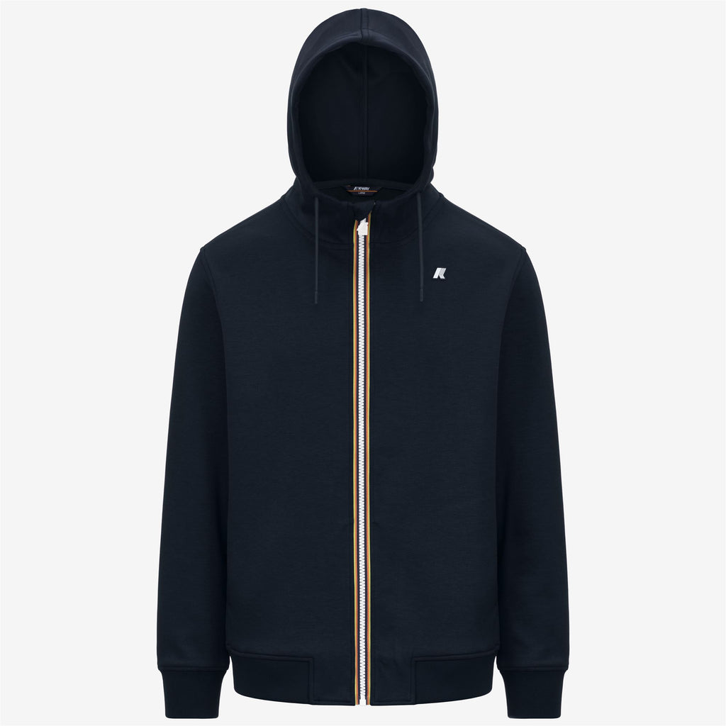 Fleece_MAN_RAINER LIGHT SPACER_Jacket_Blue Depth - Commercial 1