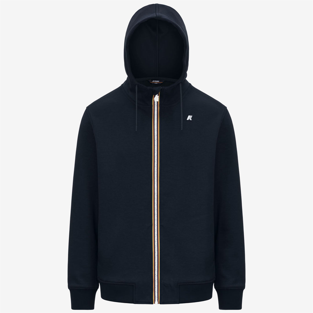 Fleece_MAN_RAINER LIGHT SPACER_Jacket_Blue Depth - Photo