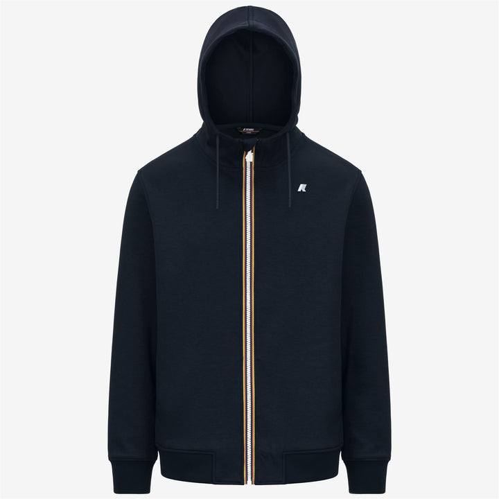 Fleece_MAN_RAINER LIGHT SPACER_Jacket_Blue Depth - Photo