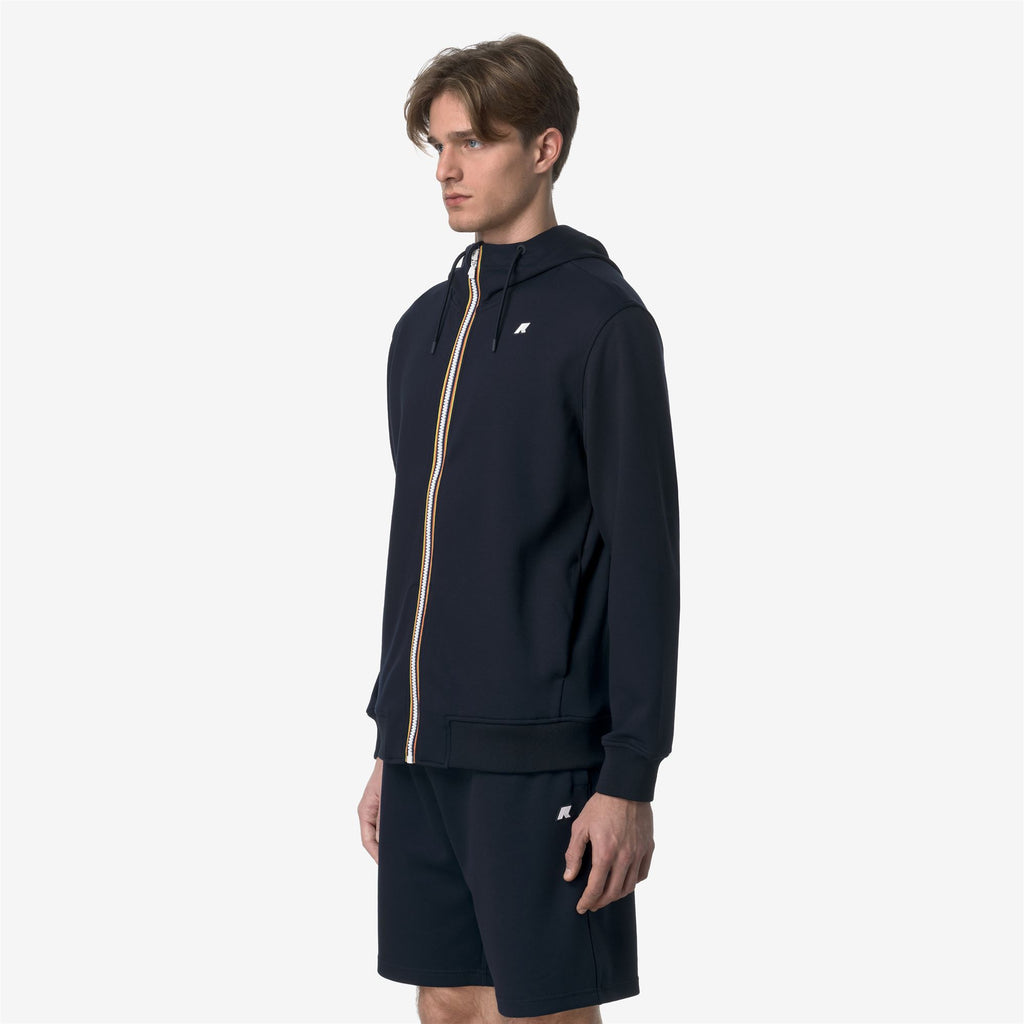 Fleece_MAN_RAINER LIGHT SPACER_Jacket_Blue Depth - Commercial 5