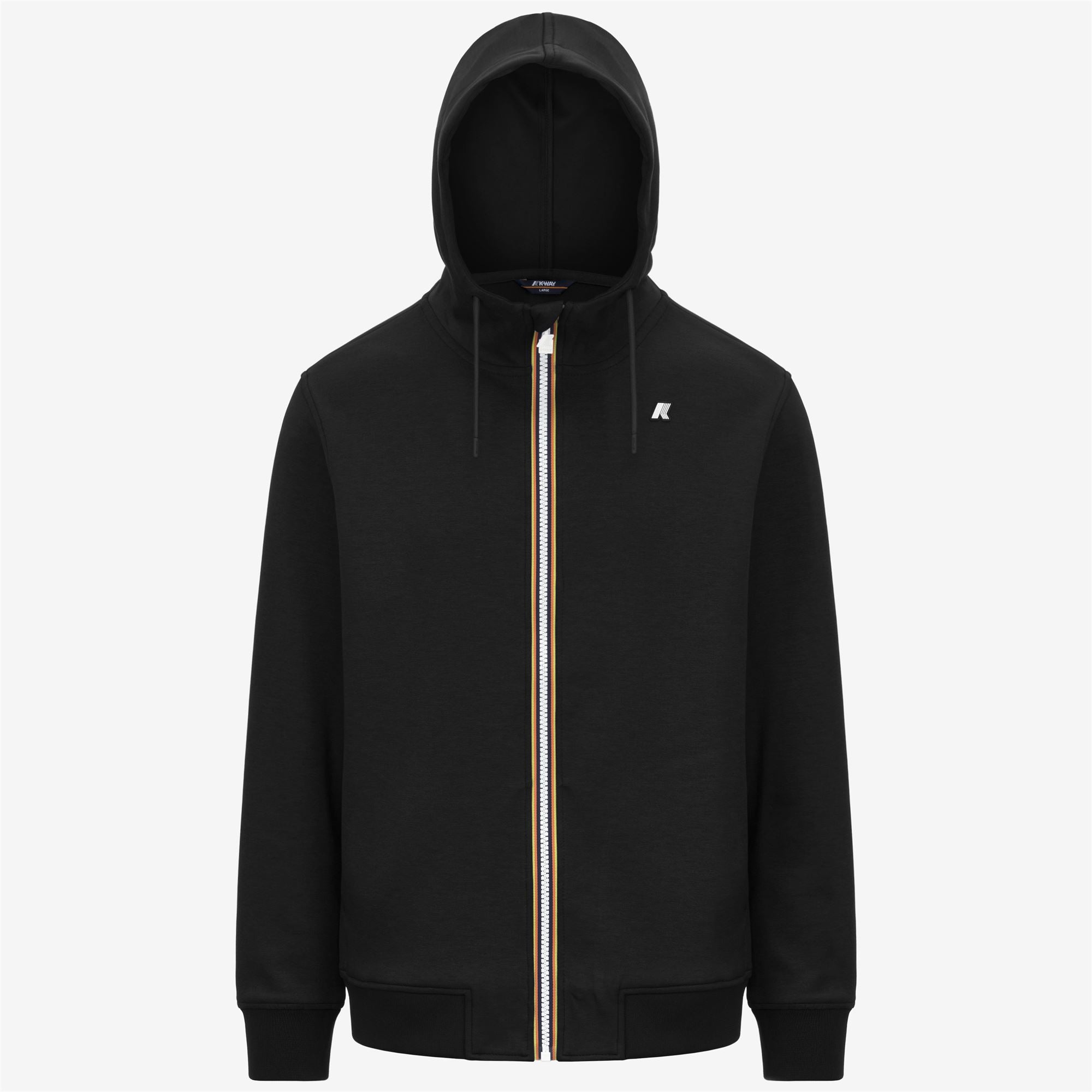 Fleece_MAN_RAINER LIGHT SPACER_Jacket_Black Pure - Commercial 1