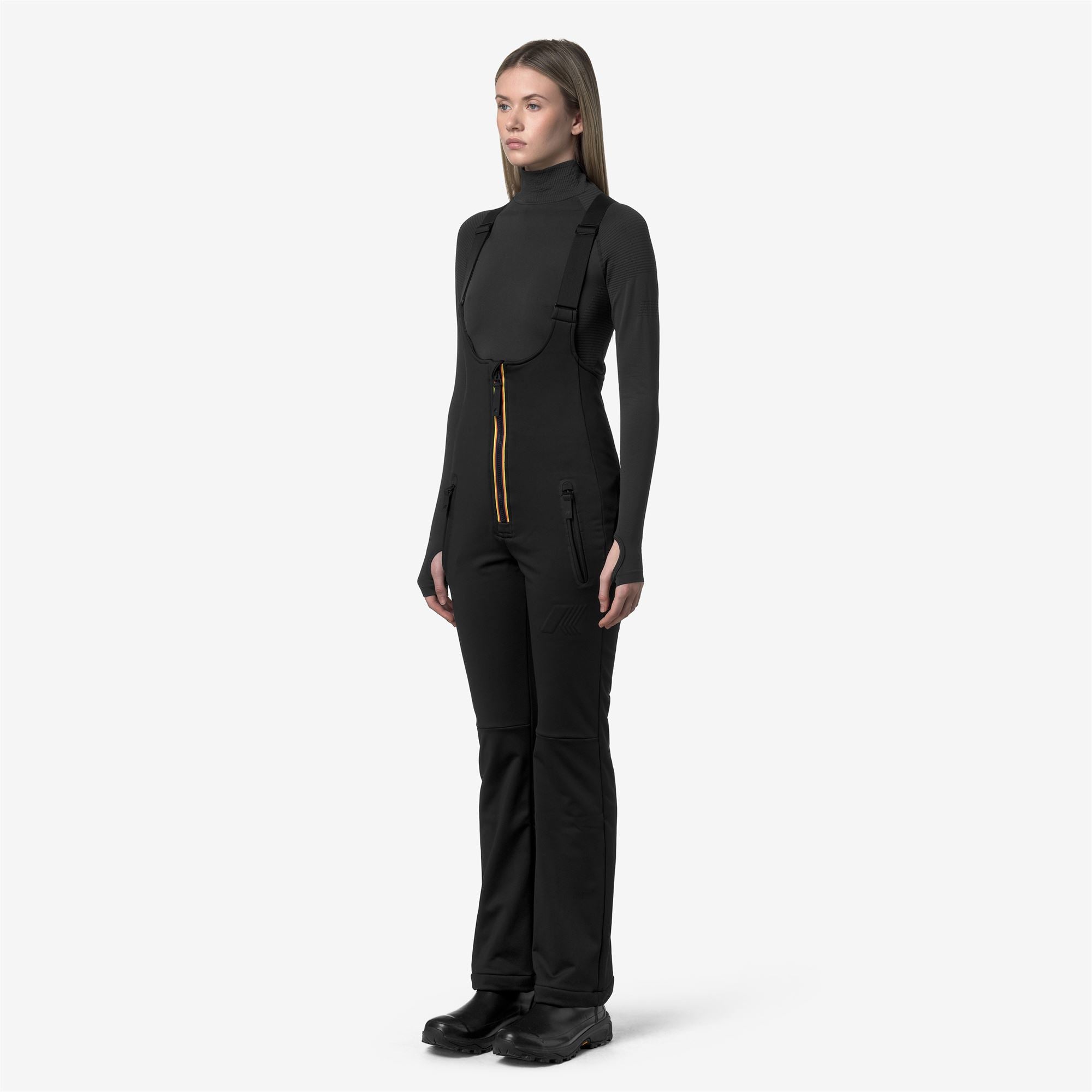 Sport Suits_WOMAN_BOCHAINE SOFTSHELL_Overall_Black Pure - Commercial 5