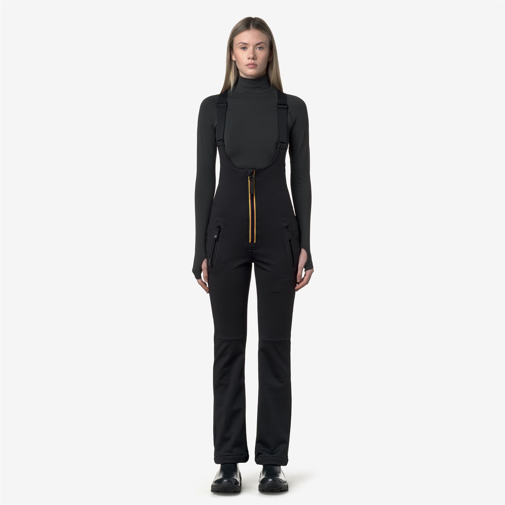 Sport Suits_WOMAN_BOCHAINE SOFTSHELL_Overall_Black Pure - Commercial 4