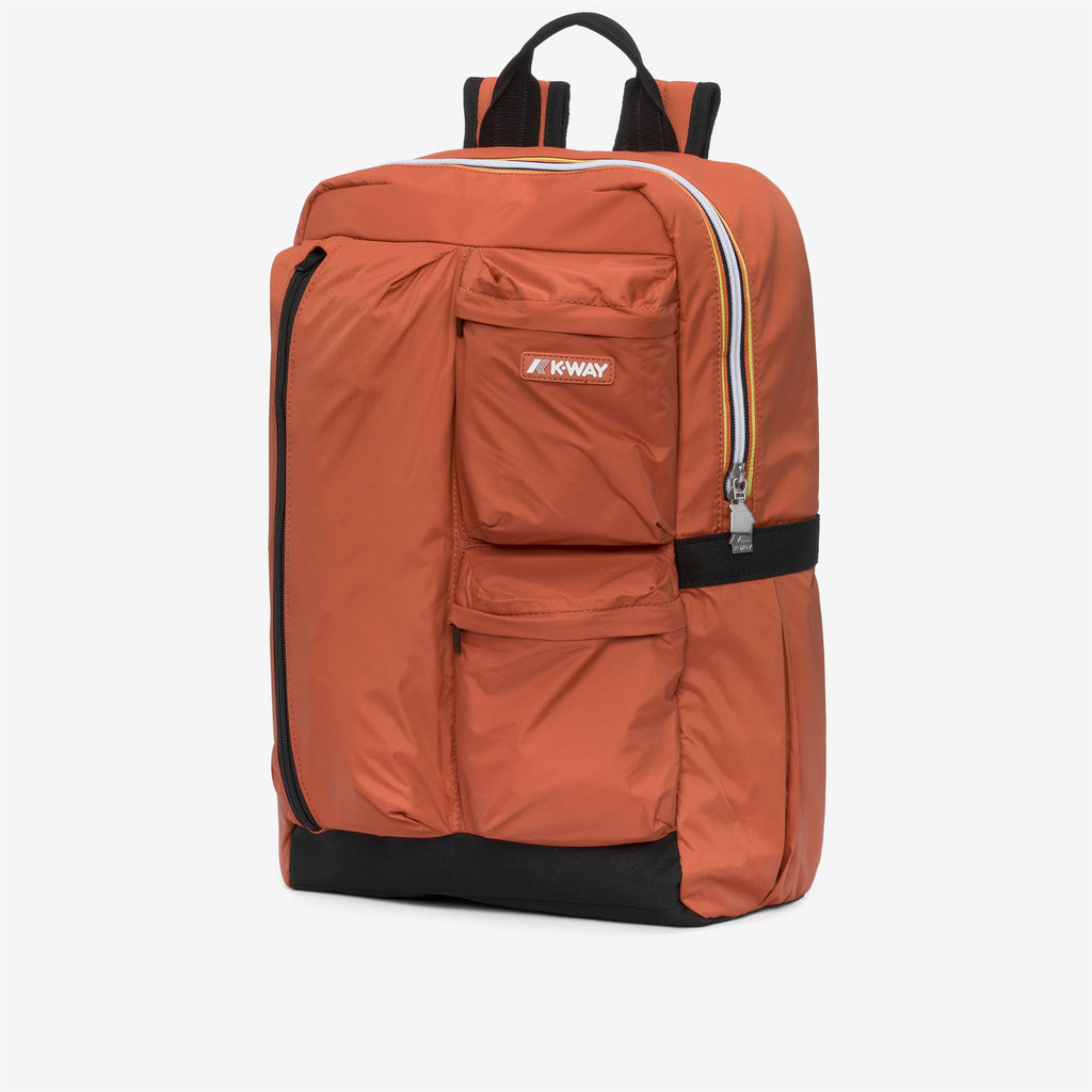 Bags_Unisex_AMBERT_Backpack_Orange Brownish - Commercial 2