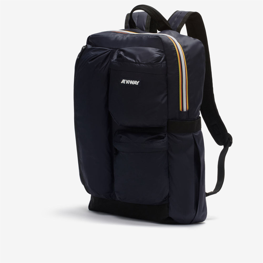 Bags_UNISEX_AMBERT_Backpack_Blue Depth - DressedFront