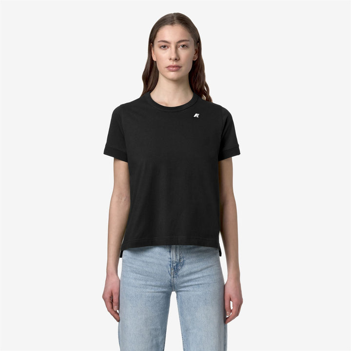 EMEL JERSEY - T-ShirtsTop - T-Shirt - WOMAN - BLACK PURE