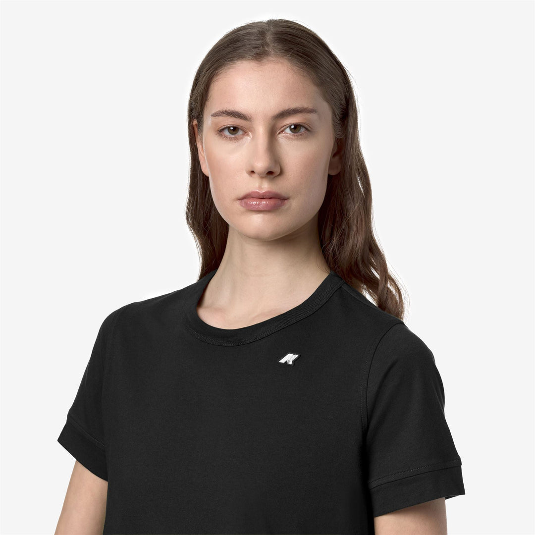 EMEL JERSEY - T-ShirtsTop - T-Shirt - WOMAN - BLACK PURE