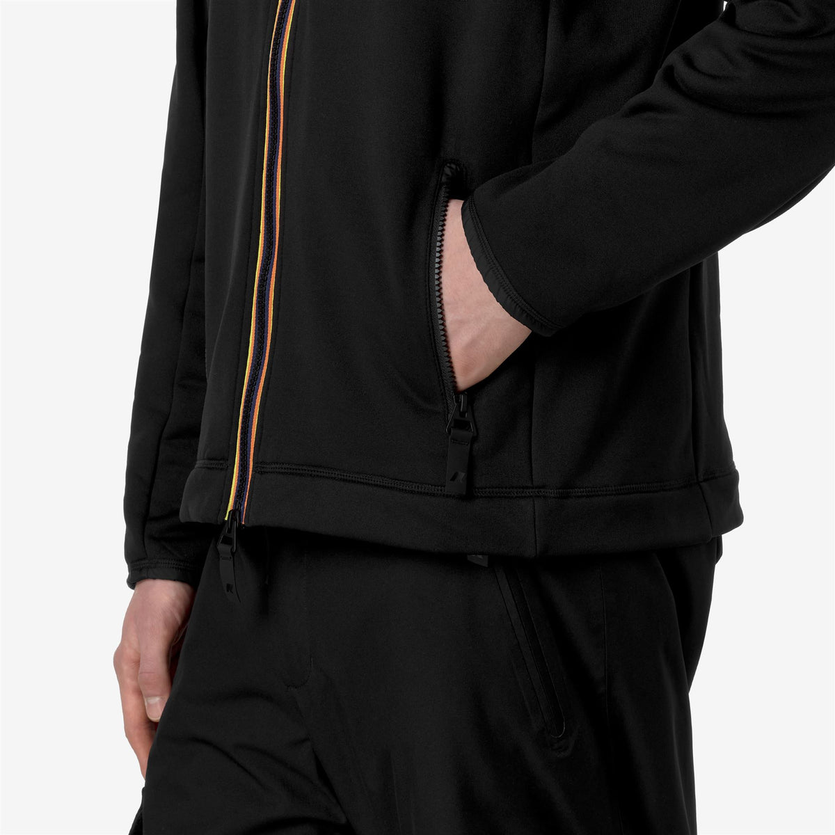Fleece_MAN_LECREY_Jacket_Black Pure - Commercial 7