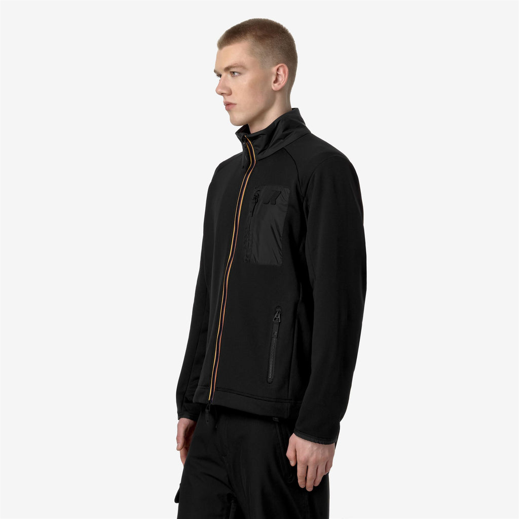 Fleece_MAN_LECREY_Jacket_Black Pure - Commercial 5