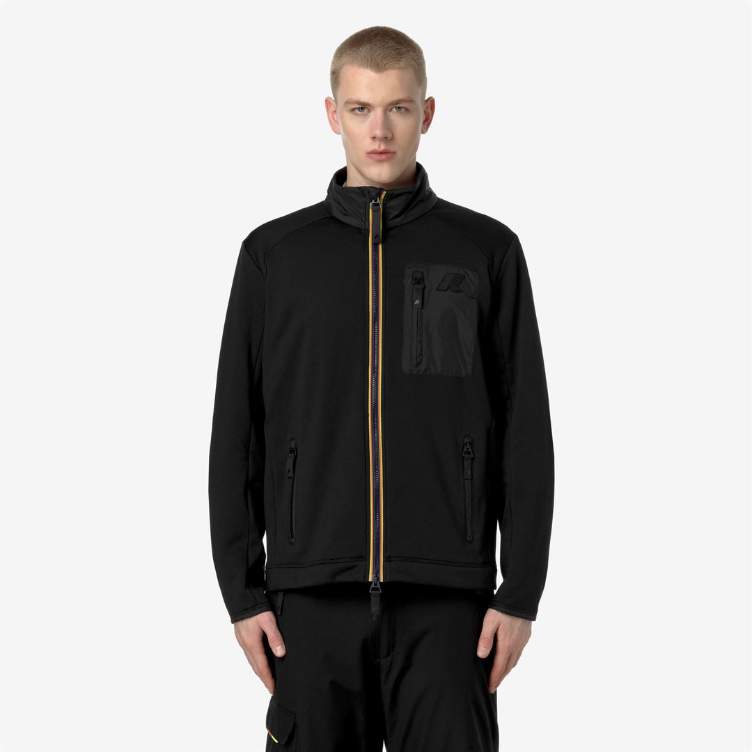 LECREY - Fleece - Jacket - MAN - Black Pure