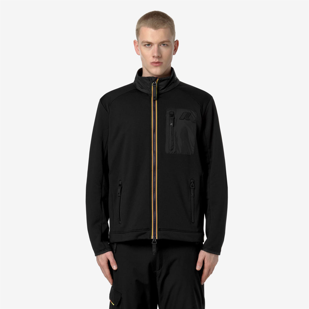 Fleece_MAN_LECREY_Jacket_Black Pure - Commercial 4