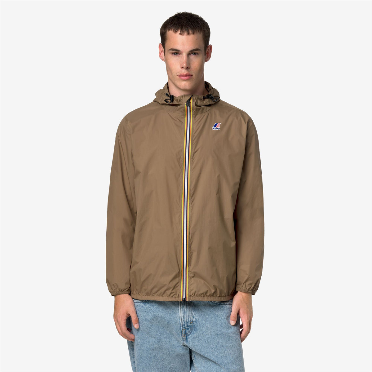 Jackets_UNISEX_LE VRAI 4.0 CLAUDE_Mid_Brown Corda - Commercial 2