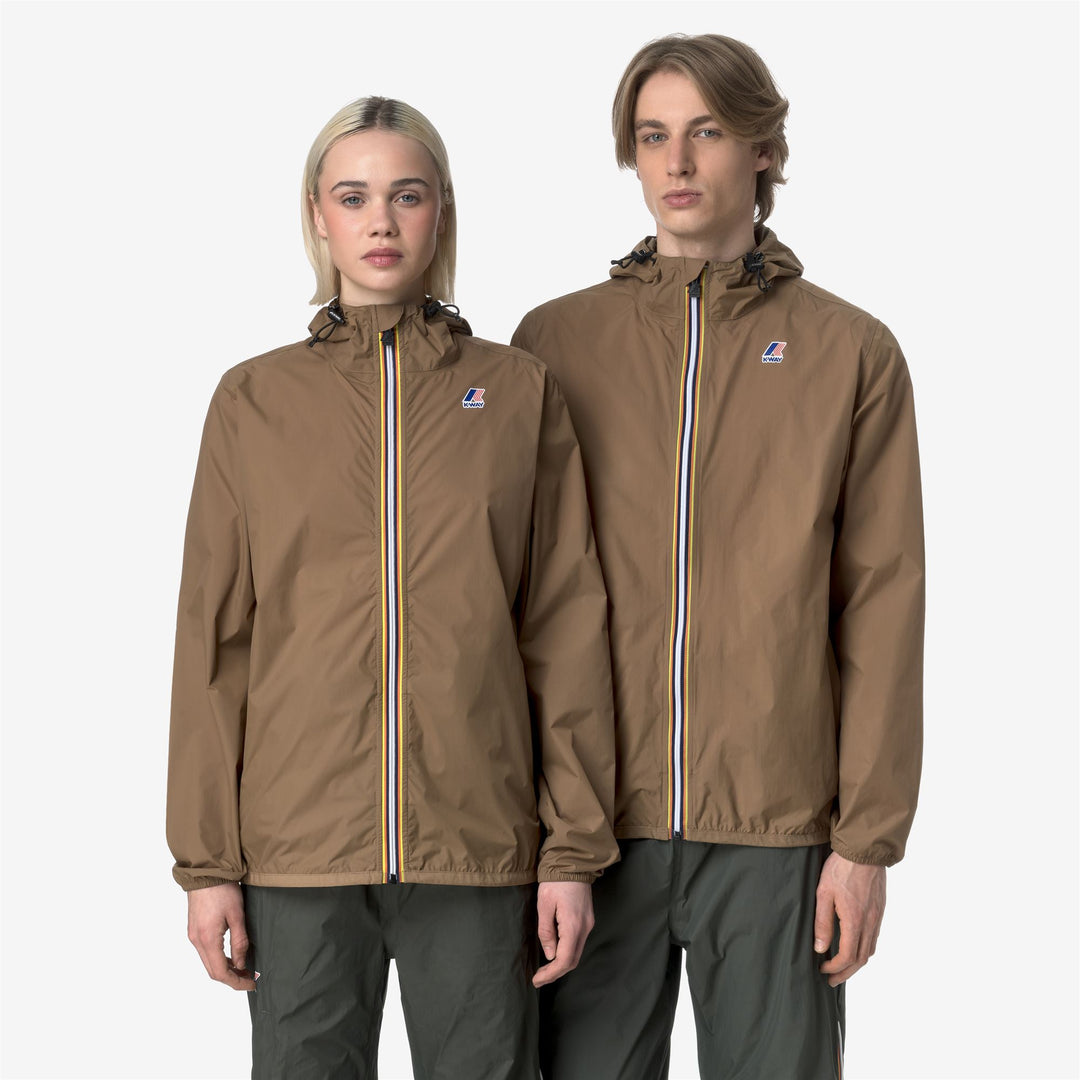 Jackets_UNISEX_LE VRAI 4.0 CLAUDE_Mid_Brown Corda - DetailDouble