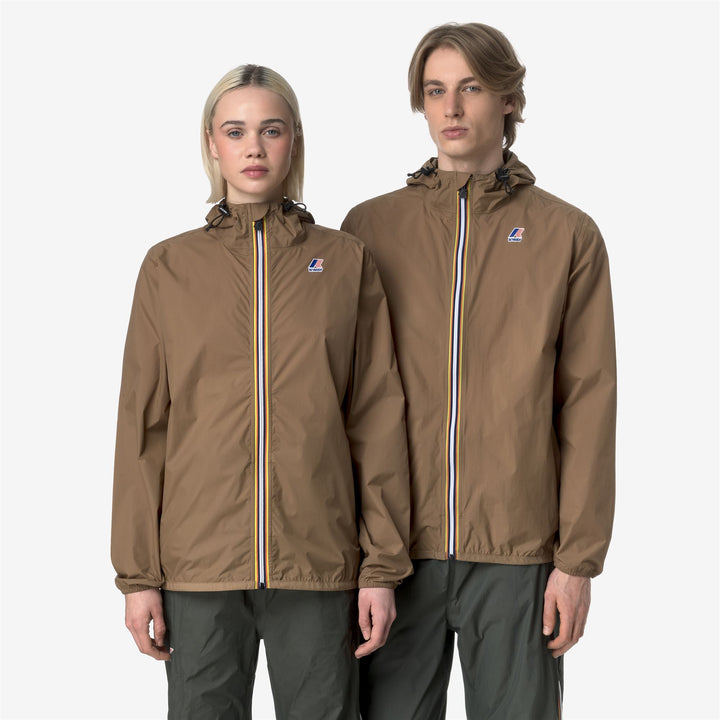 Jackets_UNISEX_LE VRAI 4.0 CLAUDE_Mid_Brown Corda - DetailDouble