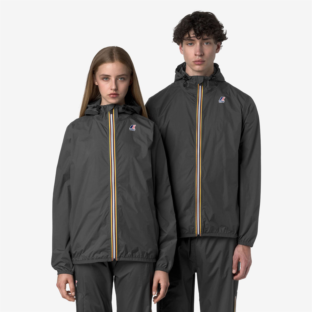 Jackets_UNISEX_LE VRAI 4.0 CLAUDE_Mid_Grey Shadow Dk - DetailDouble