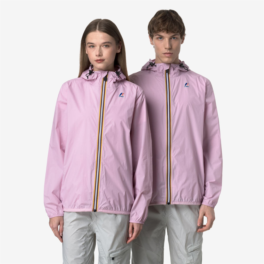Jackets_UNISEX_LE VRAI 4.0 CLAUDE_Mid_Pink Lavender - DetailDouble