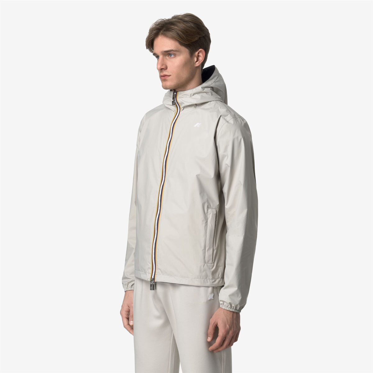 Jackets_MAN_JAKE PLUS.2 DOUBLE_Short_BEIGE LT - Blue Deep Cobalt - Commercial 5