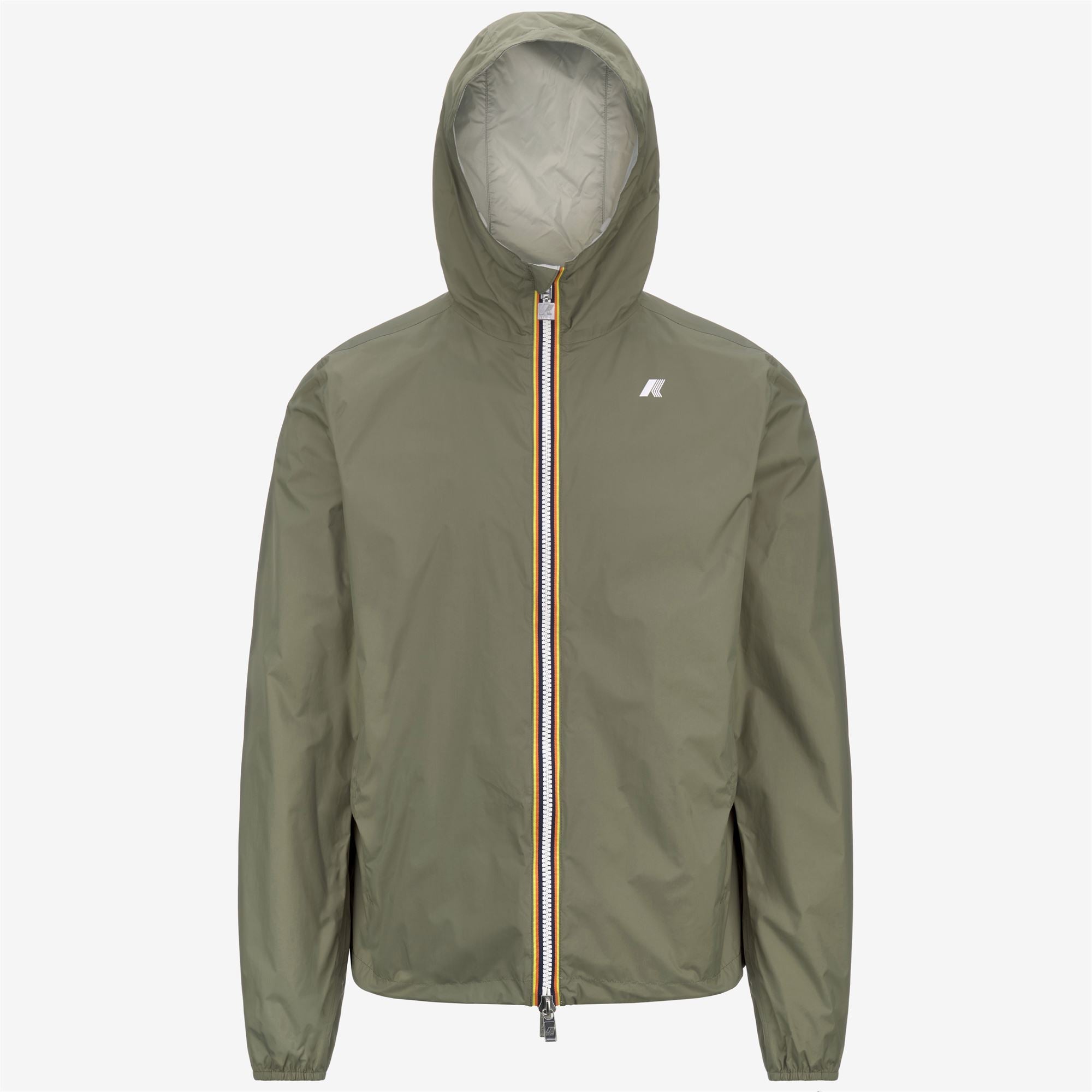 Jackets_MAN_JAKE PLUS.2 DOUBLE_Short_Green Lichen - BEIGE LT - Commercial 1