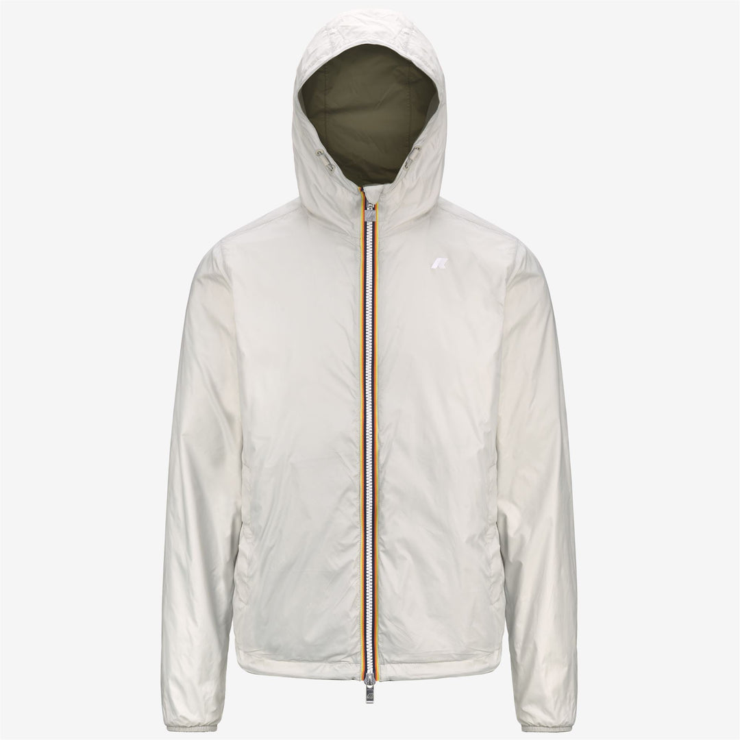 JAKE PLUS.2 REVERSIBLE - Jackets - Short - MAN - GREEN LICHEN-BEIGE LT