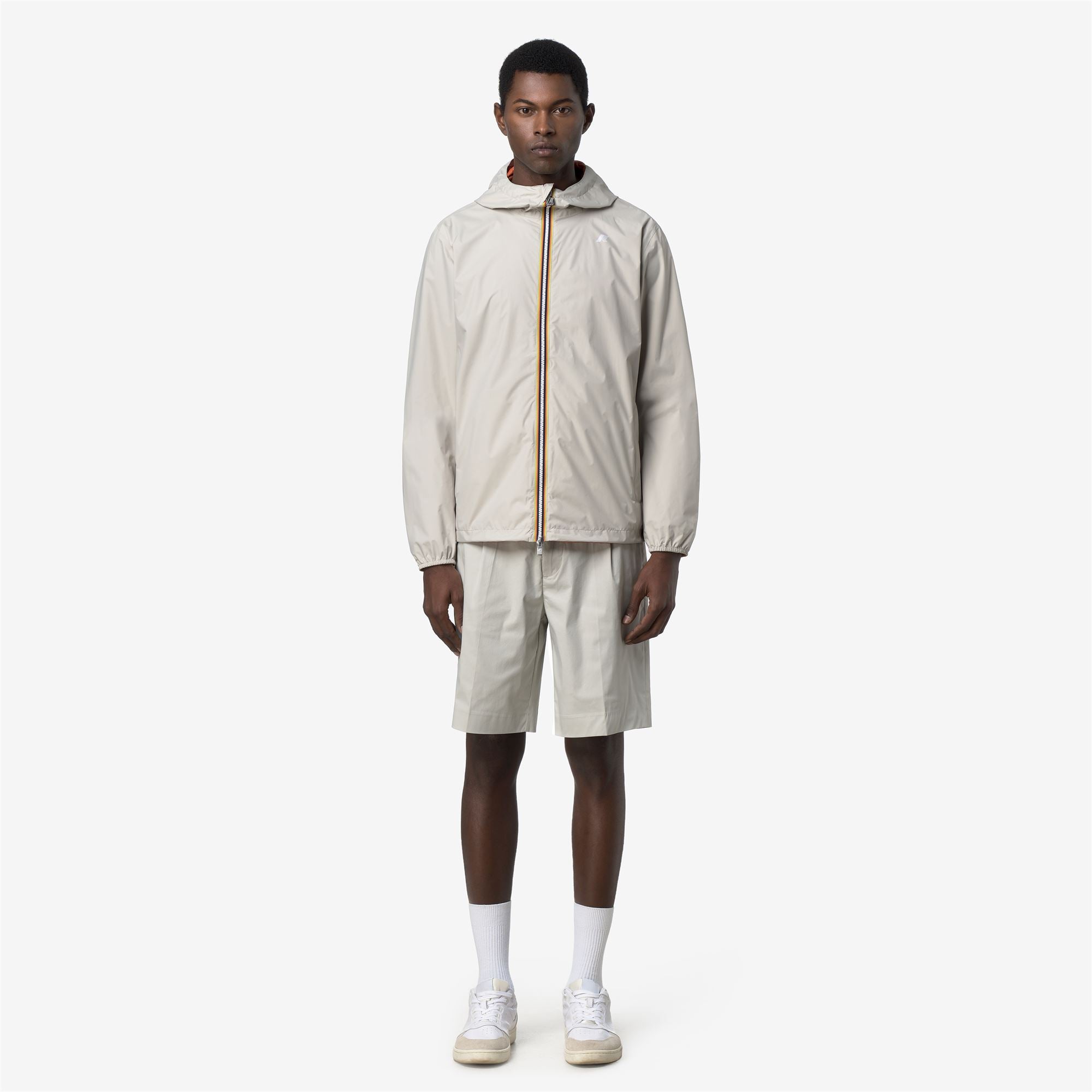 Jackets_Man_JAKE PLUS.2 DOUBLE_Short_BEIGE LT - Orange Brownish - Commercial 4