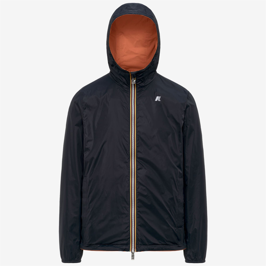 Jackets_Man_JAKE PLUS.2 DOUBLE_Short_Orange Brownish - Blue Depth - Commercial 2