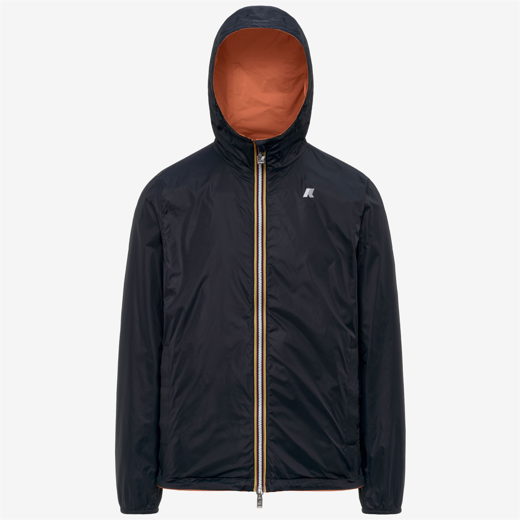 Jackets_Man_JAKE PLUS.2 DOUBLE_Short_Orange Brownish - Blue Depth - Commercial 2