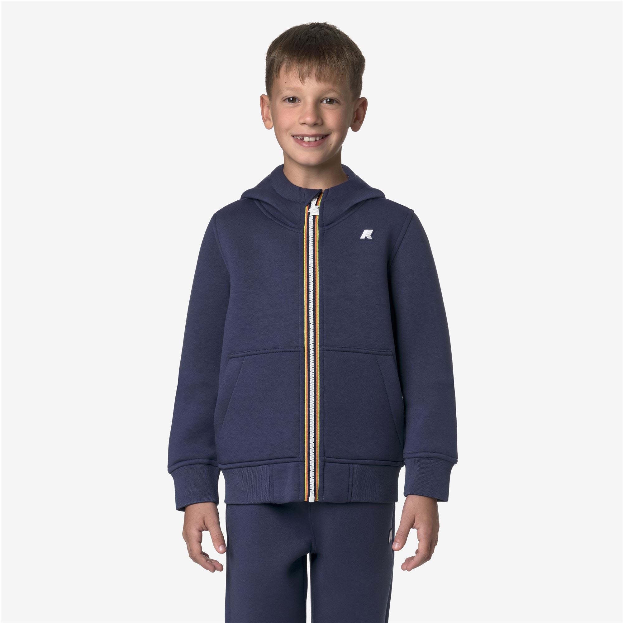 Fleece_BOY_P. BERENGER SPACER_Jacket_Blue Deep Cobalt - Commercial 4