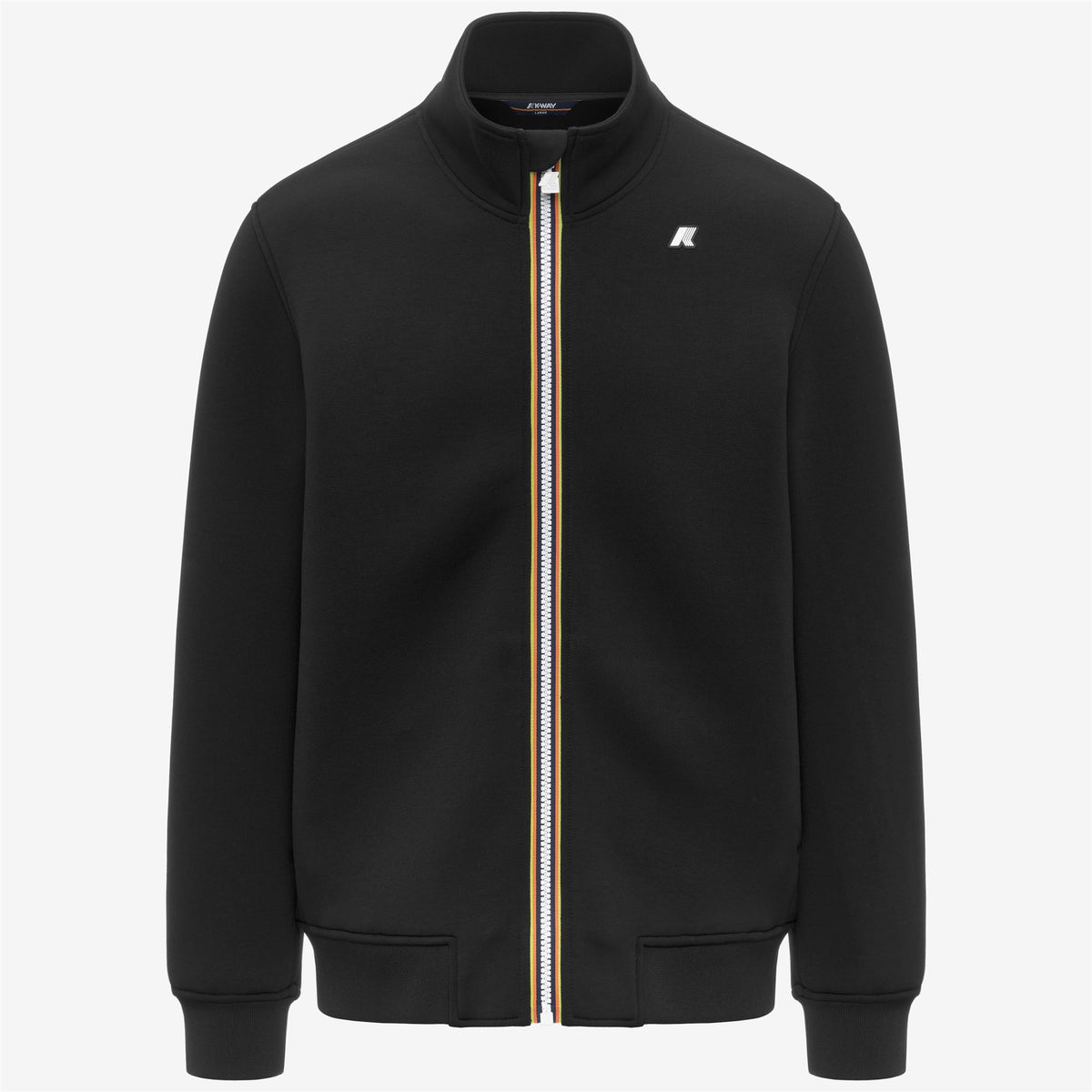Fleece_MAN_FINN SPACER_Jacket_Black Pure - Black Pure - Commercial 1