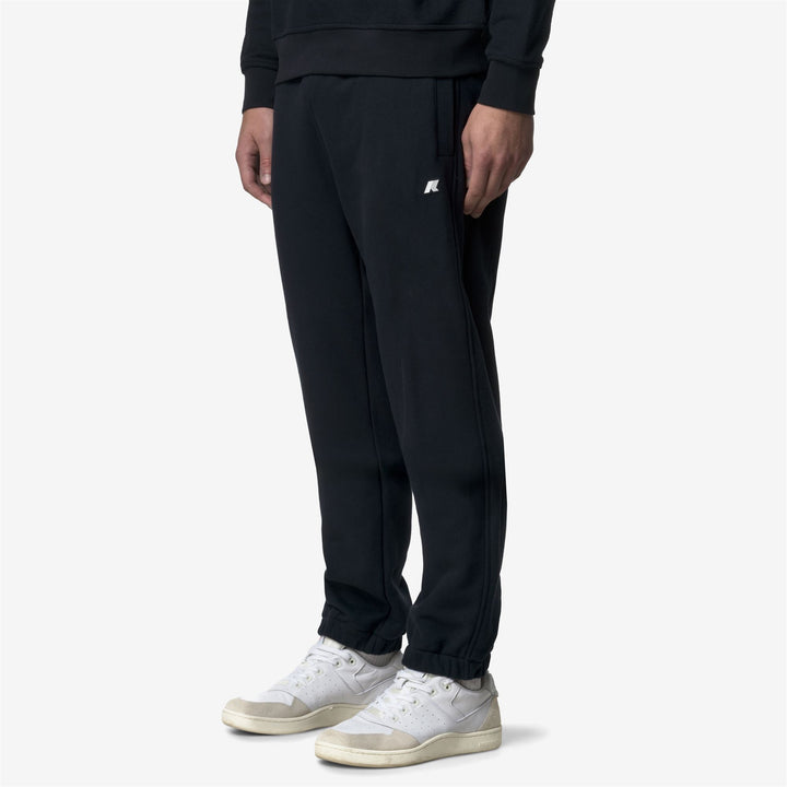 Pants_MAN_MICKYEL HEAVY FLEECE_Sport Trousers_Blue Depth - Detail