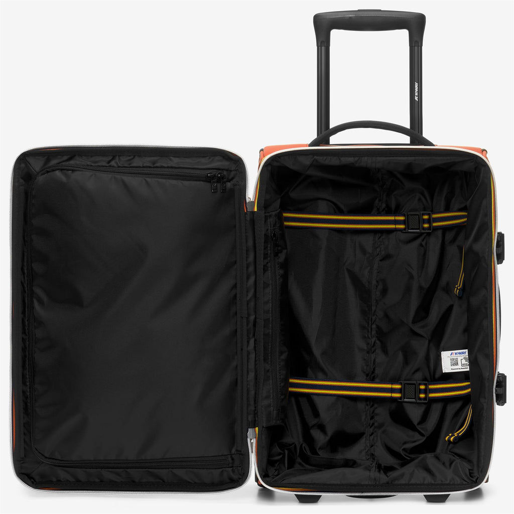 Luggage Bags_Unisex_BLOSSAC S_Trolley_Orange Brownish-Black Pure - Commercial 3