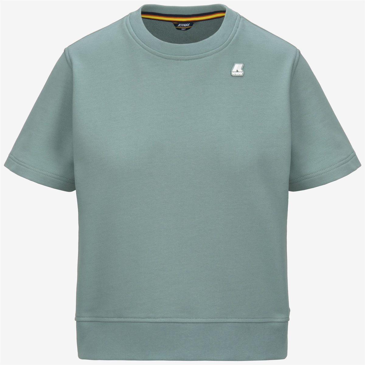 T-Shirts & Top_Woman_EMELETTE_T-Shirt_Green Mold - Commercial 1