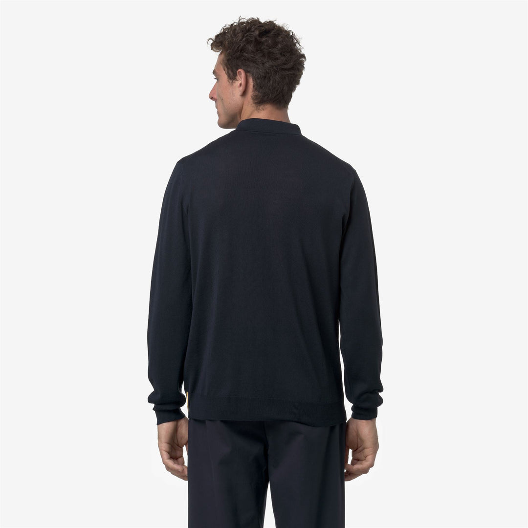 REY WOOL MERINO BLEND - Knitwear - Pull  Over - MAN - Blue Depth