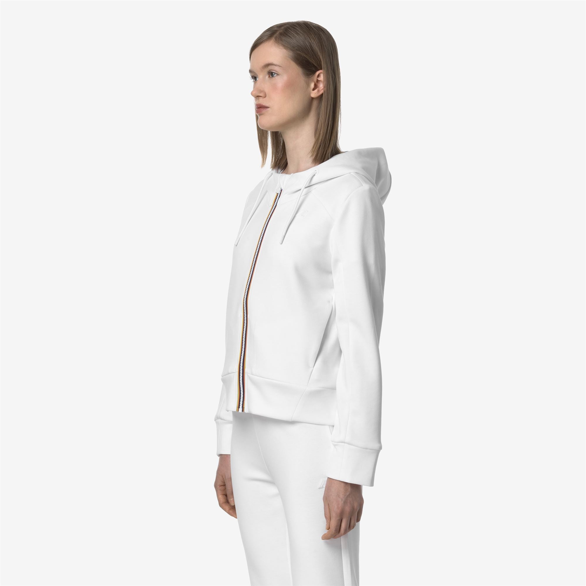 Fleece_WOMAN_DIVINE LIGHT SPACER_Jacket_White - Commercial 5