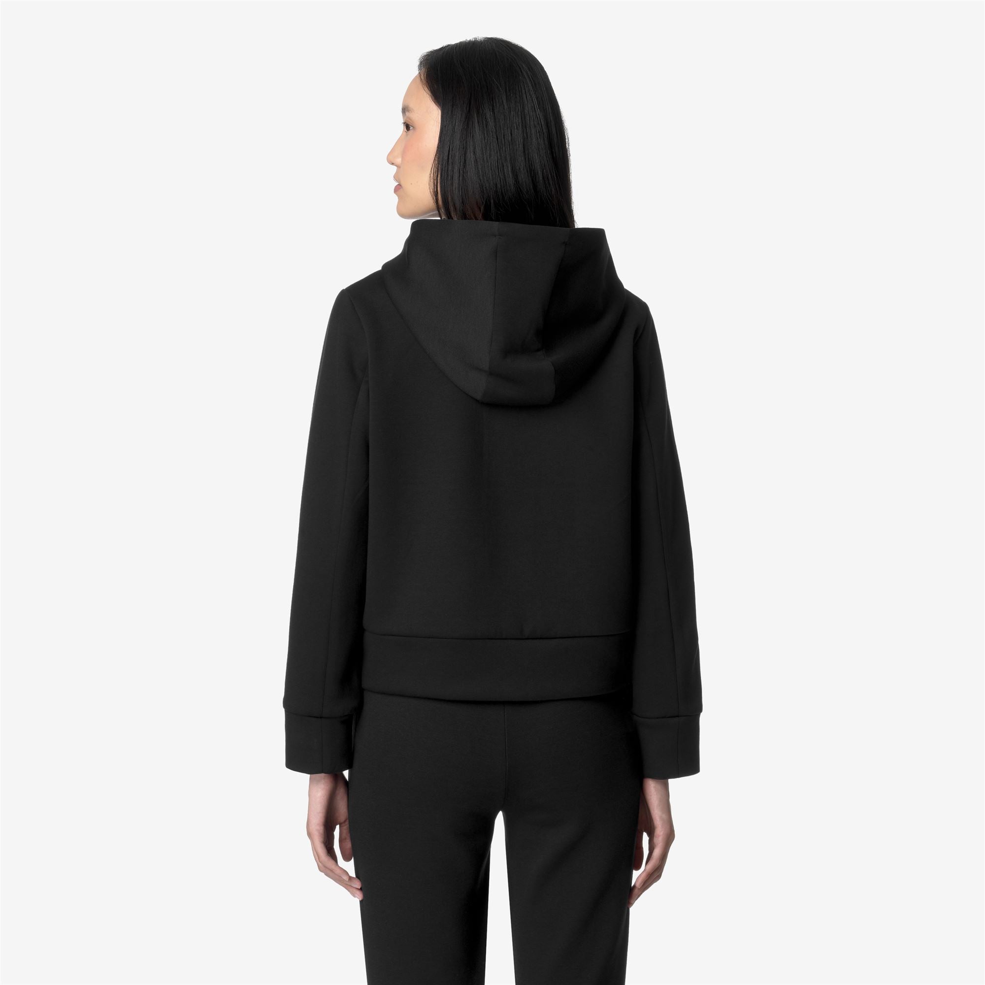 Fleece_WOMAN_DIVINE LIGHT SPACER_Jacket_Black Pure - Commercial 6