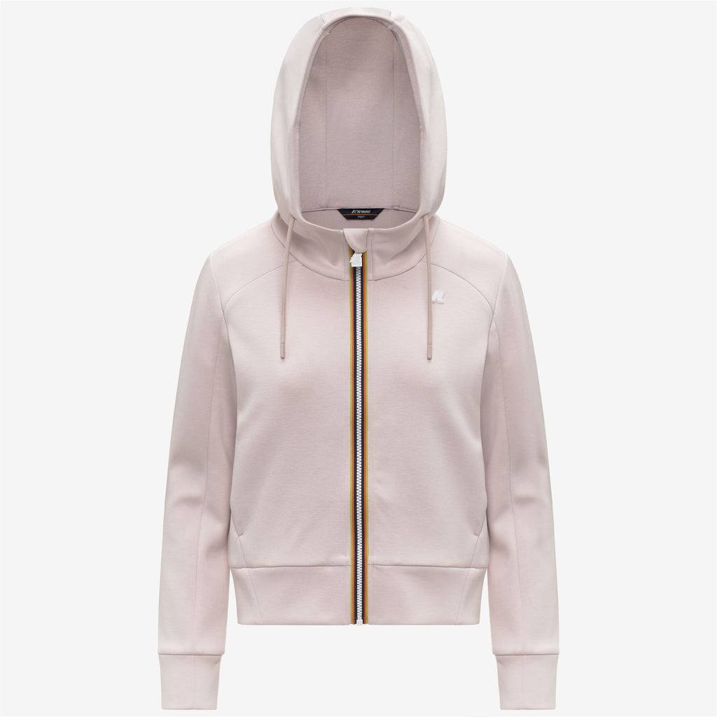 Fleece_WOMAN_DIVINE LIGHT SPACER_Jacket_Rose Hushed - Commercial 1