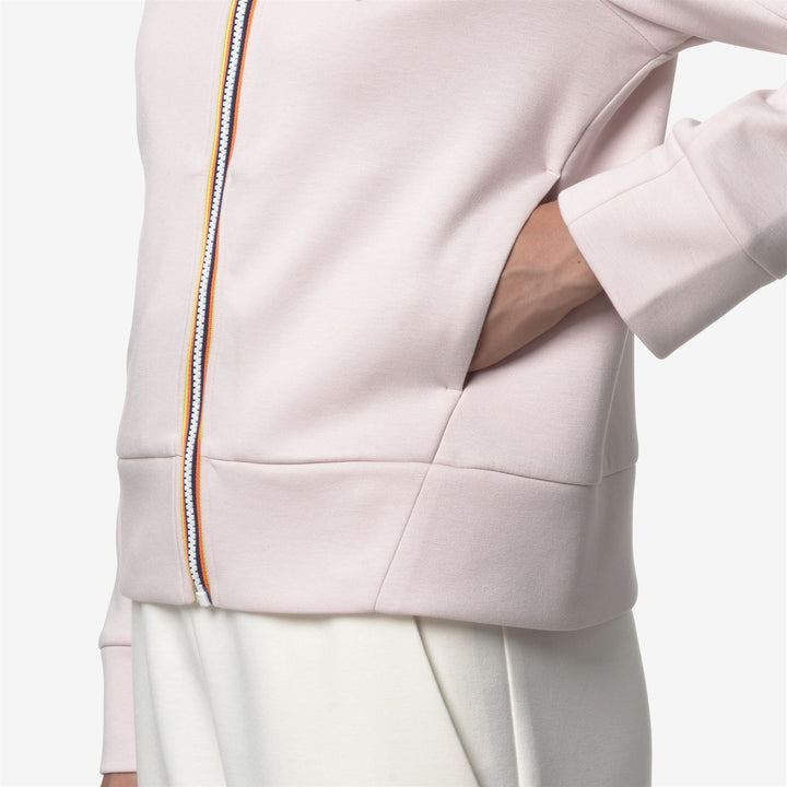 DIVINE LIGHT SPACER - Fleece - Jacket - WOMAN - Rose Hushed