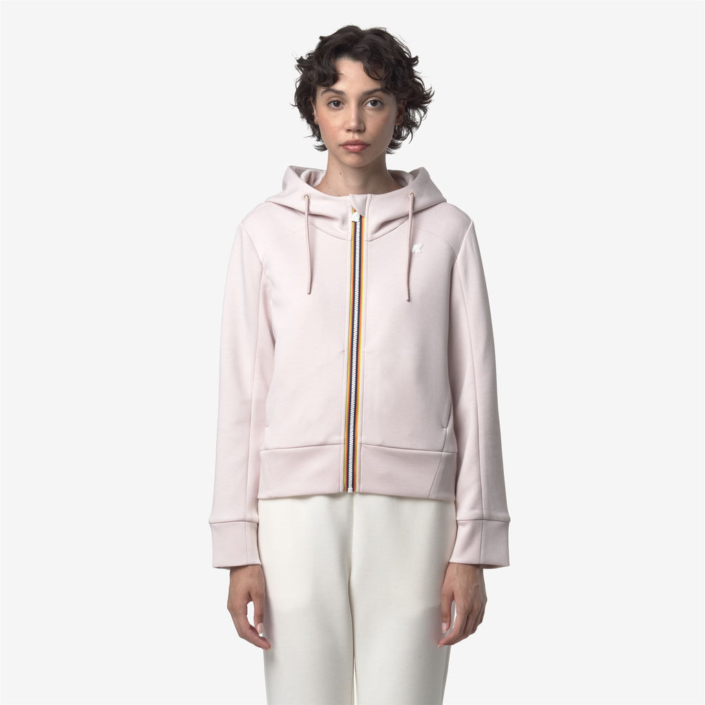 Fleece_WOMAN_DIVINE LIGHT SPACER_Jacket_Rose Hushed - Commercial 4