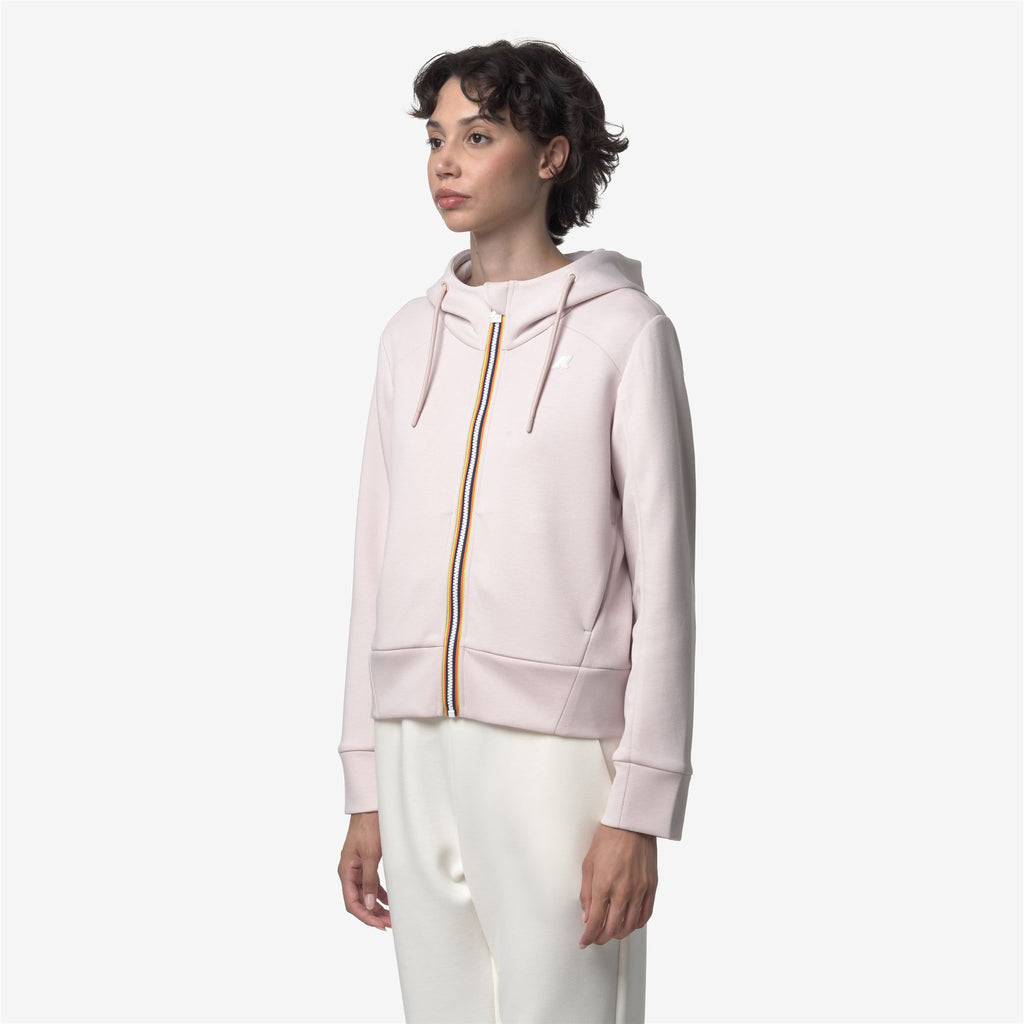 Fleece_WOMAN_DIVINE LIGHT SPACER_Jacket_Rose Hushed - Commercial 5