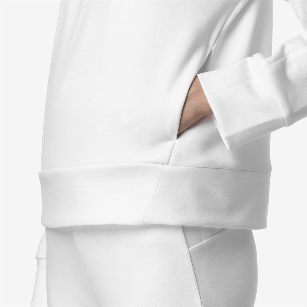 LOUEN LIGHT SPACER - Fleece - Jumper - WOMAN - WHITE