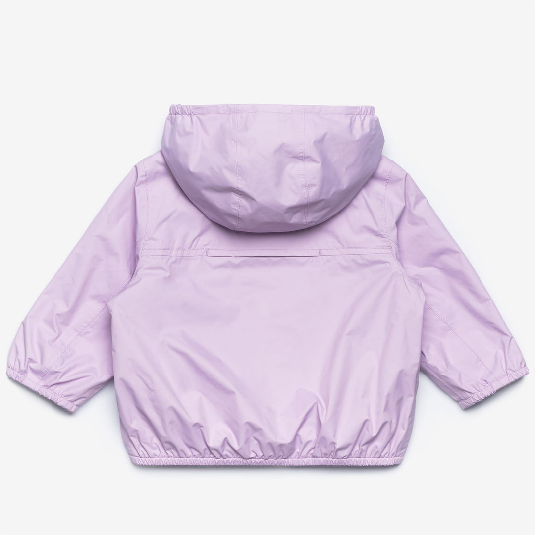 E. JAKE PLUS.2 JERSEY REVERSIBLE - Jackets - Short - KID UNISEX - VIOLET LT LILAC-WHITE-VIOLET