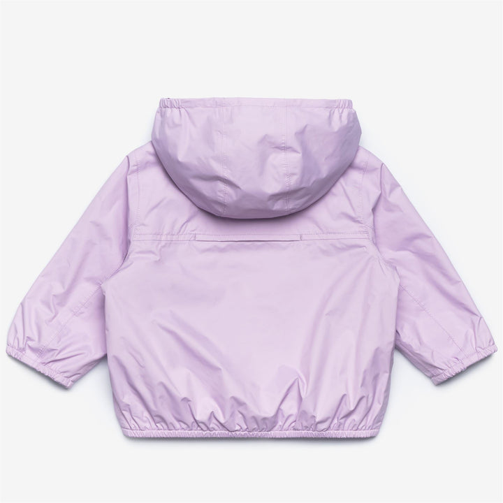 E. JAKE PLUS.2 JERSEY REVERSIBLE - Jackets - Short - KID UNISEX - VIOLET LT LILAC-WHITE-VIOLET