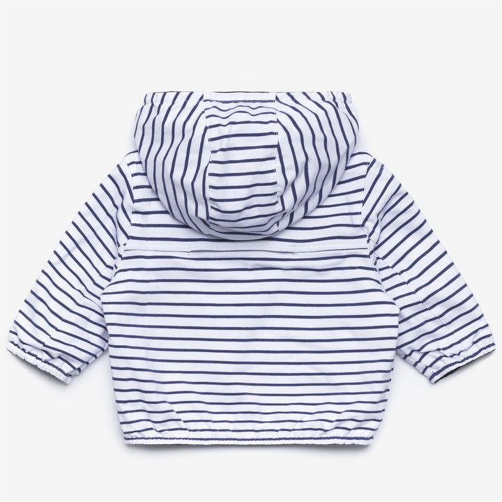 E. JAKE PLUS.2 JERSEY REVERSIBLE - Jackets - Short - KID UNISEX - BLUE DEPTH-WHITE-BLUE DEEP COBALT