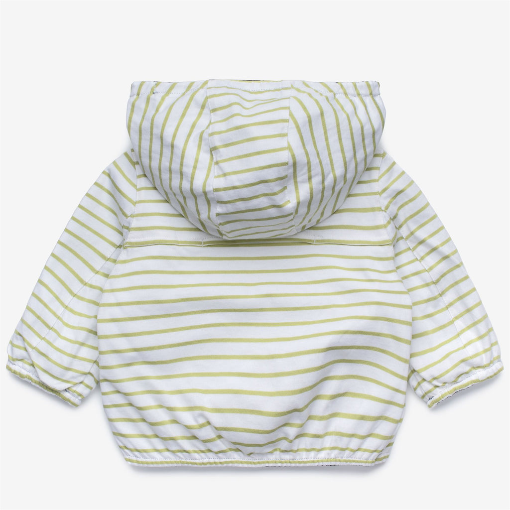 Jackets_Kid unisex_E. JAKE PLUS.2 JERSEY DOUBLE_Short_Blue Insignia - White - Green Dk Lime - Commercial 4