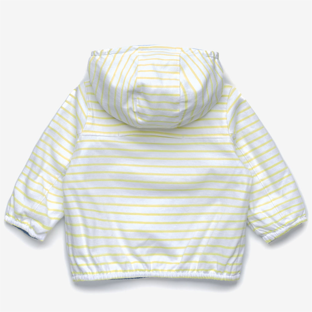 Jackets_Kid unisex_E. JAKE PLUS.2 JERSEY DOUBLE_Short_Blue Cielo - White - Yellow Lime - Commercial 4