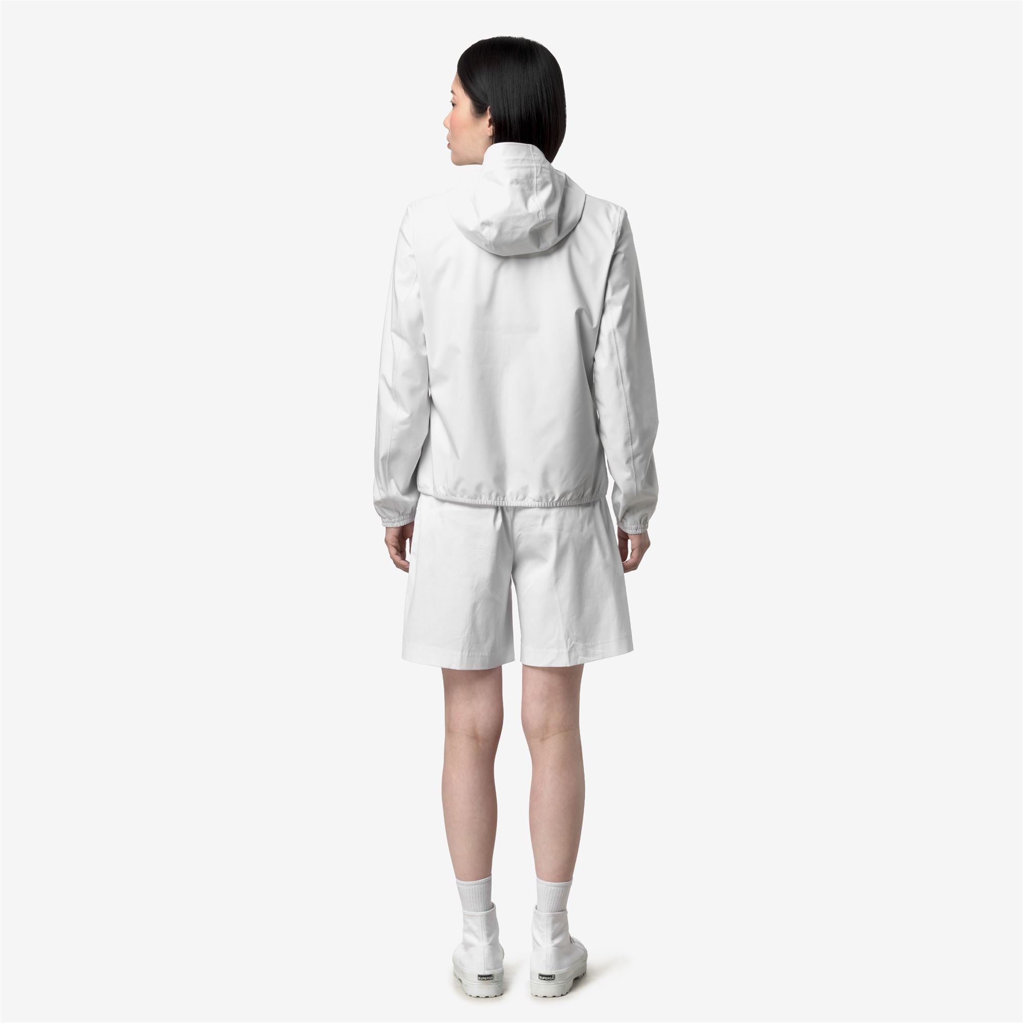 Jackets_Woman_LIL 2.0 STRETCH DOT_Short_White - White - Commercial 6