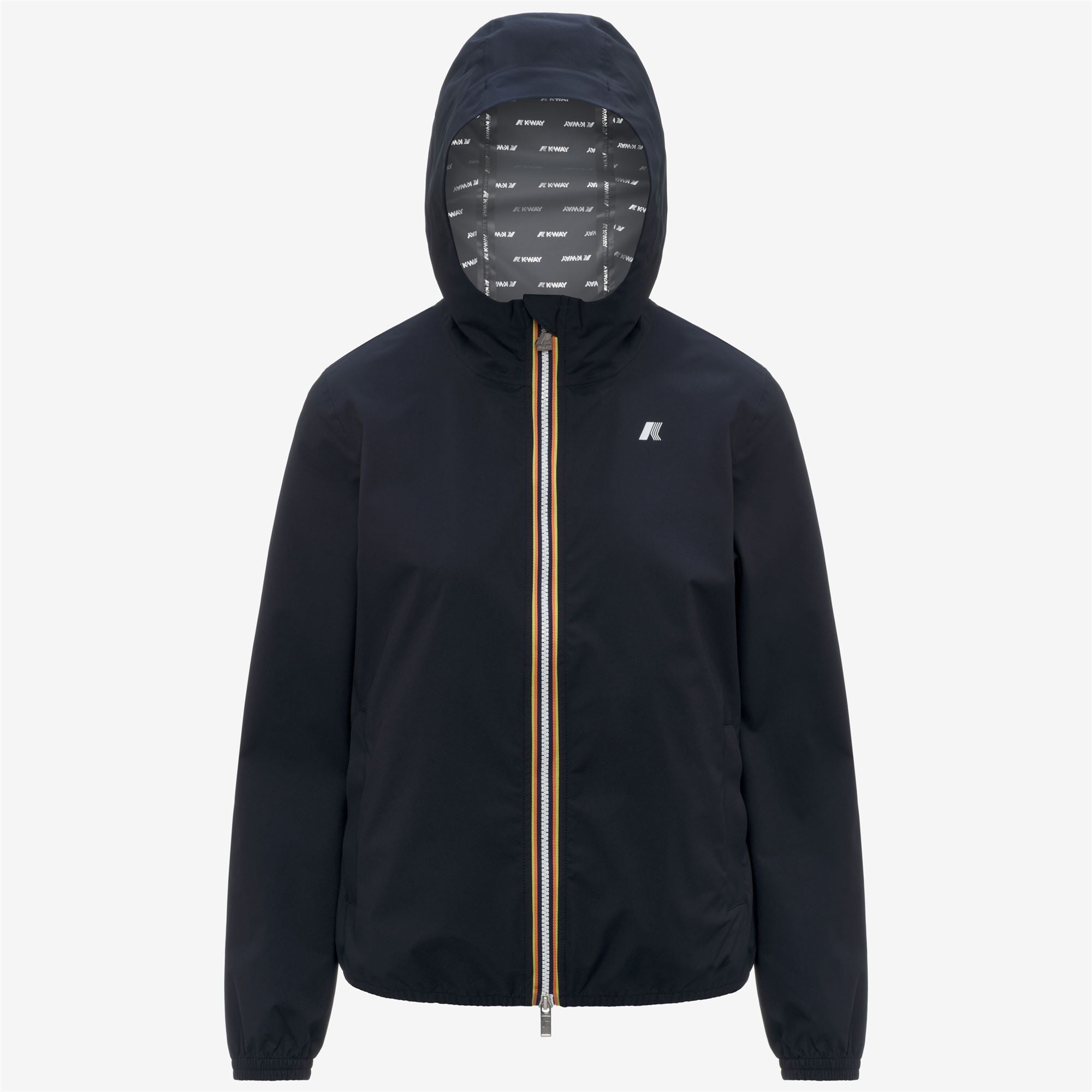 Jackets_Woman_LIL 2.0 STRETCH DOT_Short_Blue Depth - Commercial 1